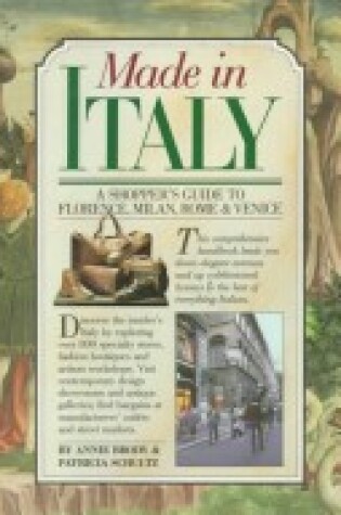 Cover of Made in Italy