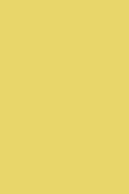 Book cover for Hansa Yellow Color Journal Simple Plain Hansa Yellow