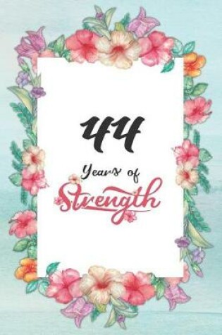 Cover of 44th Birthday Journal