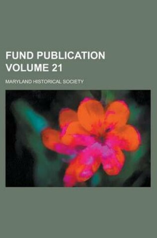 Cover of Fund Publication Volume 21