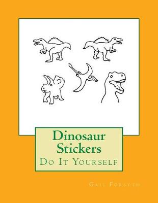 Book cover for Dinosaur Stickers