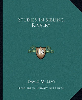 Book cover for Studies in Sibling Rivalry