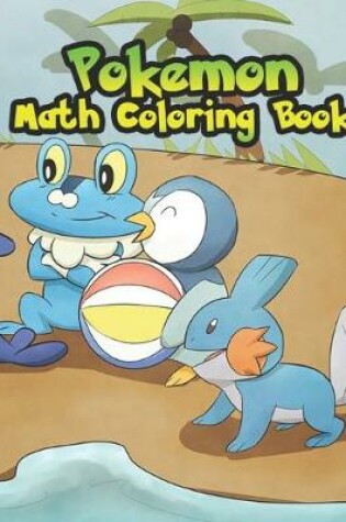 Cover of pokemon math coloring book