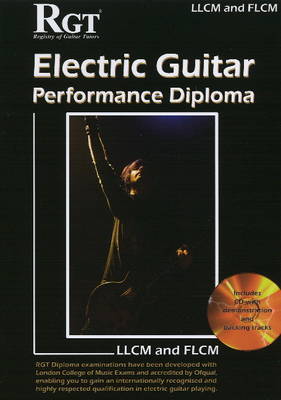 Book cover for RGT LLCM-FLCM Electric Guitar Performance Diploma Handbook