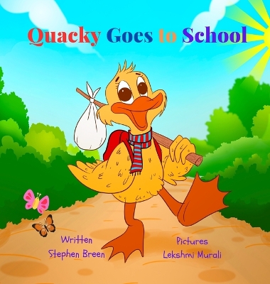 Book cover for Quacky Goes to School