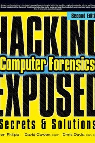Cover of Hacking Exposed Computer Forensics, Second Edition