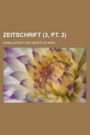 Cover of Zeitschrift (3, PT. 2)