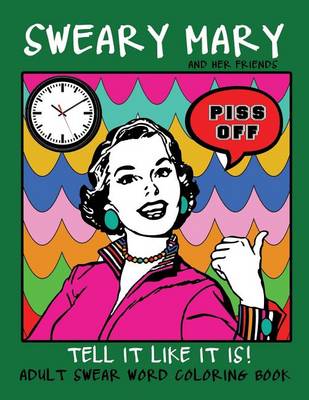 Book cover for Adult Swear Word Coloring Book