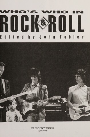 Cover of Who's Who in Rock & Roll