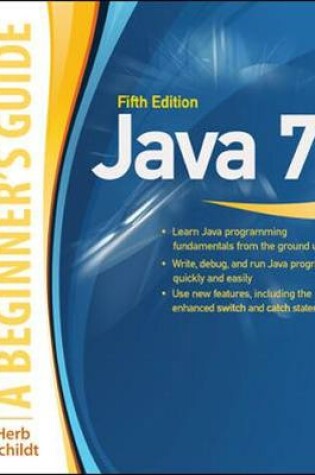 Cover of Java, a Beginner's Guide, 5th Edition