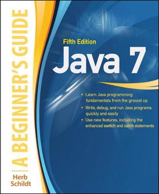 Book cover for Java, a Beginner's Guide, 5th Edition