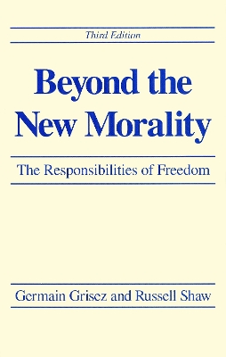 Book cover for Beyond the New Morality