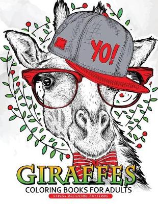 Book cover for Giraffe Coloring Books for Adults