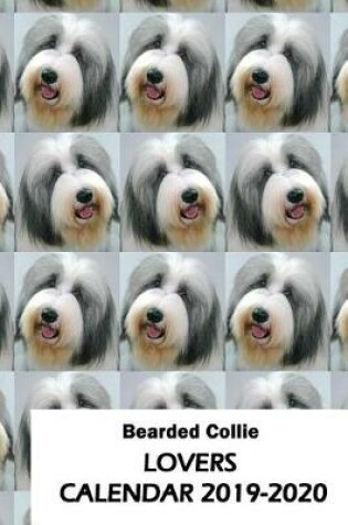 Cover of Bearded Collie Lovers Calendar 2019-2020