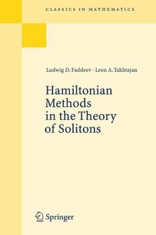 Cover of Hamiltonian Methods in the Theory of Solitons