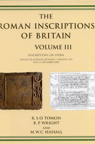 Cover of Roman Inscriptions of Britain Volume III