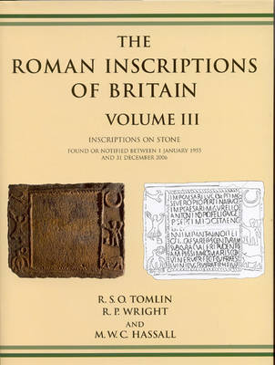 Book cover for Roman Inscriptions of Britain Volume III