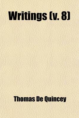 Book cover for Writings (Volume 8)