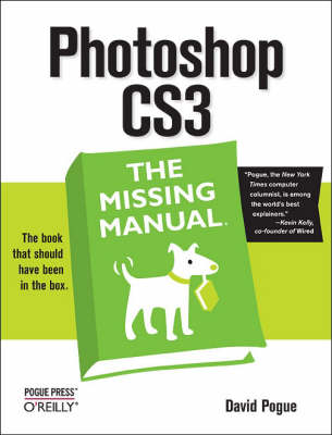 Book cover for Photoshop CS3 the Missing Manual
