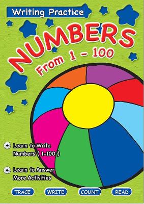 Book cover for Writing Practice Book Numbers From 1 to 100