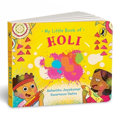 Book cover for My Little Book of Holi