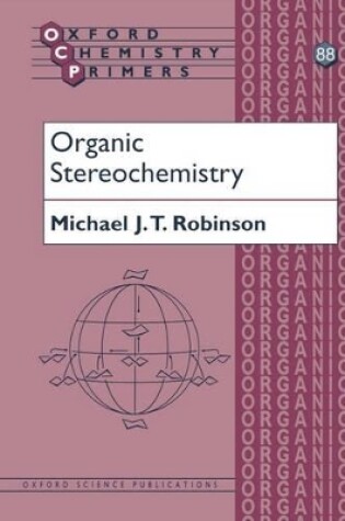 Cover of Organic Stereochemistry