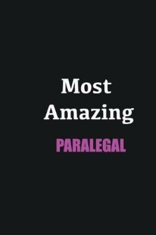 Cover of Most Amazing Paralegal