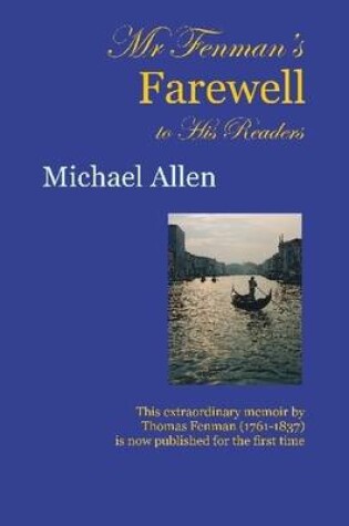 Cover of Mr Fenman's Farewell to His Readers