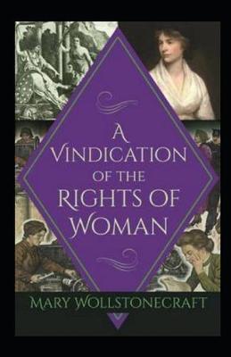 Book cover for A Vindication of the Rights of Woman illustrated