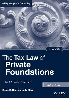 Book cover for The Tax Law of Private Foundations, + website