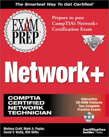 Book cover for Network+ Exam Prep