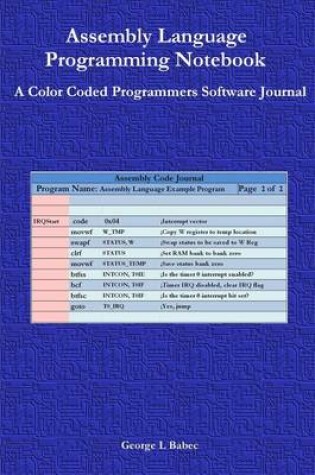 Cover of Assembly Language Programming Notebook