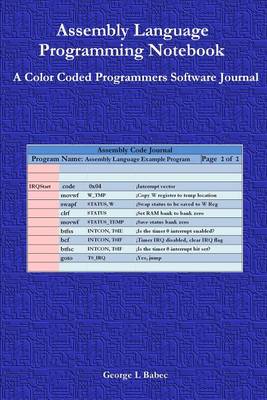 Book cover for Assembly Language Programming Notebook