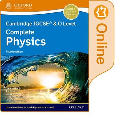 Cover of Cambridge IGCSE® & O Level Complete Physics: Enhanced Online Student Book Fourth Edition