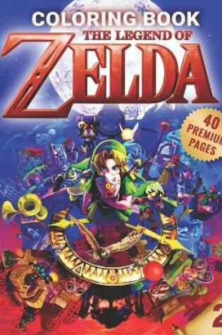 Cover of The Legend Of Zelda Coloring Book Vol2