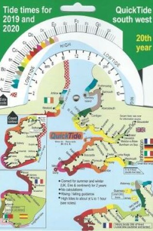 Cover of QuickTide south west: tide times for 2019 and 2020