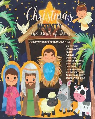 Book cover for Christmas Nativity The Birth Of Jesus
