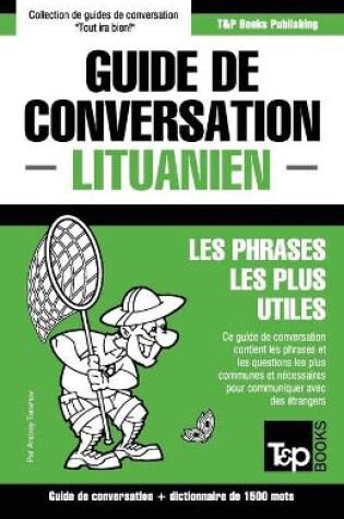 Cover of Guide de conversation Francais-Lituanien et dictionnaire concis de 1500 mots