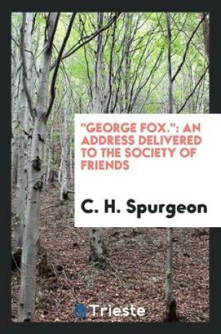 Cover of George Fox.
