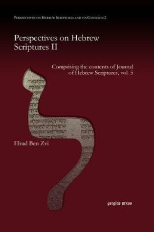 Cover of Perspectives on Hebrew Scriptures II