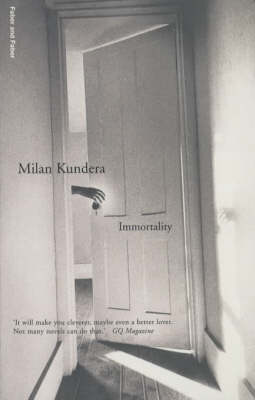 Book cover for Immortality (Faber Classics)