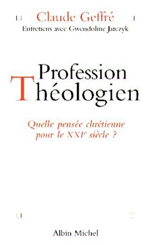 Cover of Profession Theologien