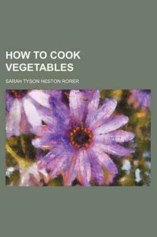 Cover of How to Cook Vegetables