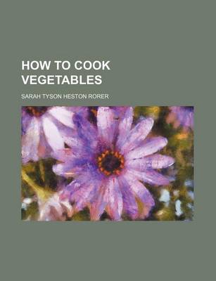 Book cover for How to Cook Vegetables