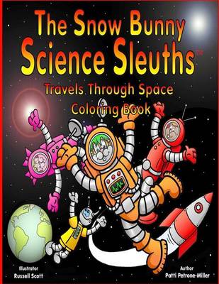 Book cover for The Snow Bunny Science Sleuths Coloring Book