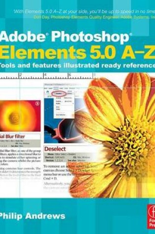 Cover of Adobe Photoshop Elements 5.0 A-Z: Tools and Features Illustrated Ready Reference