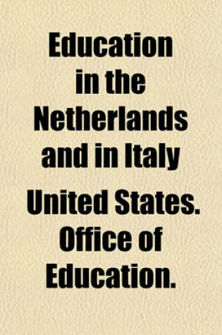 Cover of Education in the Netherlands and in Italy