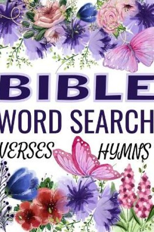 Cover of Word Search Bible Verses Puzzle Book