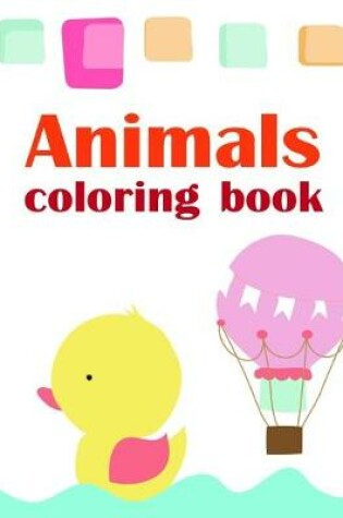 Cover of Animals coloring book