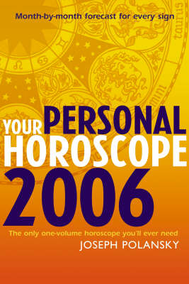 Book cover for Your Personal Horoscope for 2006